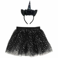 Dark Unicorn Einhorn Kostüm Set für Kinder