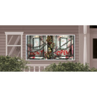 Halloween Scene Setter Wandfolie Zombies 85x165cm