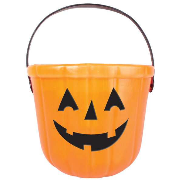 Halloween Candy Eimer mit Kürbis