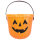 Halloween Candy Eimer mit Kürbis