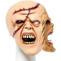 Halloween Horror Maske zwei Gesichter Monster