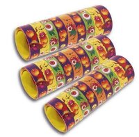 3 Rollen Happy Halloween Party Luftschlangen