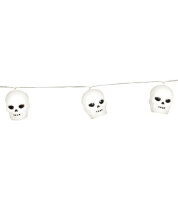 Halloween Totenkopf Lichterkette