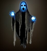 Halloween Deko animierter Reaper mit leuchtenden Händen