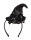 Hexenhut am Haarreif zu Halloween Unisize