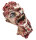 Halloween offener Kopf mit Hals