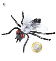 Halloween Deko 6 riesige Fliegen