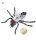 Halloween Deko 6 riesige Fliegen