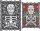 Holografisches Bild Halloween Day of the Dead