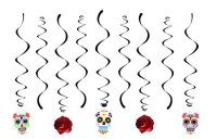 30 Swirl Girlanden Day of the Dead