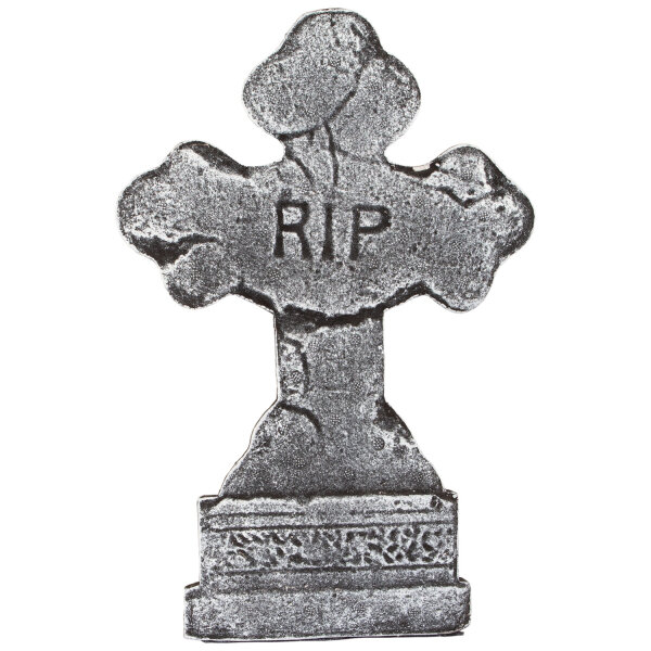 Halloween RIP Grabstein als Kreuz