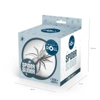 Halloween Scherzartikel Toilettenpapier mit Spinnen
