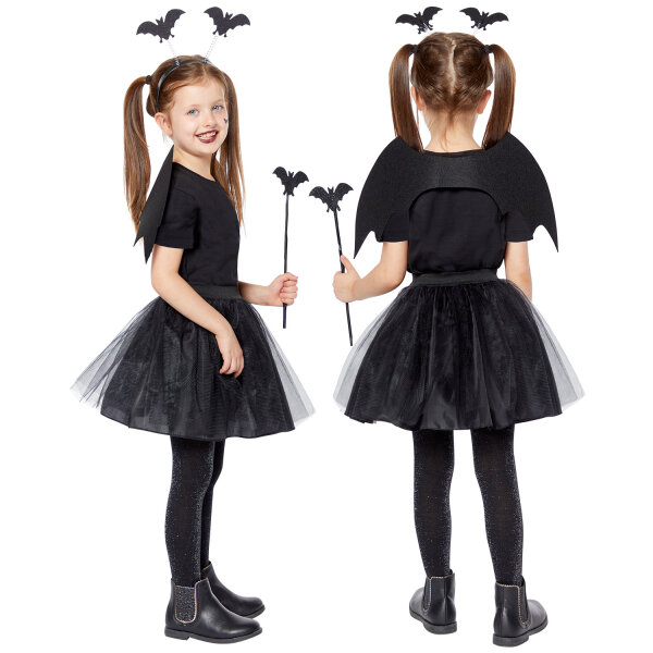 Fledermaus Kostüm Set für Kinder