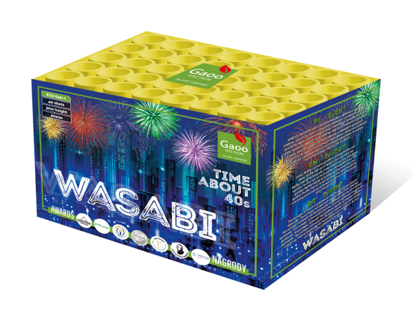 Gaoo Spectrum Feuerwerk Batterie Wasabi
