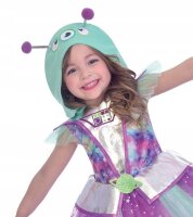 Alien Kleid Kostüm für Kinder
