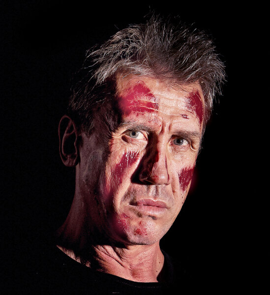 9 Halloween Wunden Road Rash als Tattoo