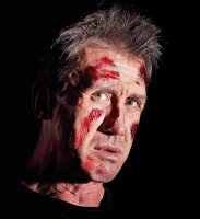 9 Halloween Wunden Road Rash als Tattoo