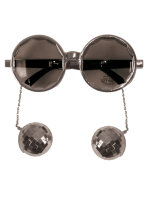 Disco Sonnenbrille mit Discokugeln