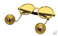 Disco Sonnenbrille mit Discokugeln