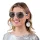 Disco Sonnenbrille mit Discokugeln
