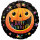 Folienballon Happy Halloween rund