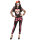 Leggings mit Skelett in pink