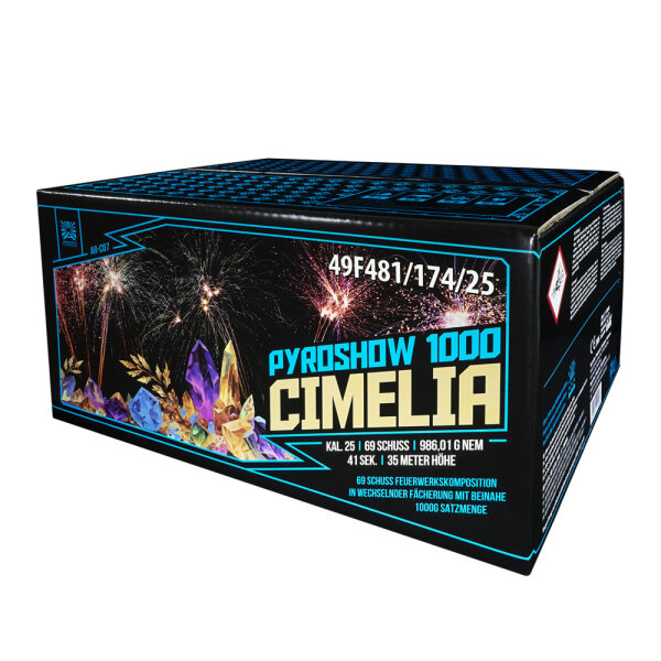 Funke Feuerwerk Verbund Pyroshow 1000-C Cimelia von Argento
