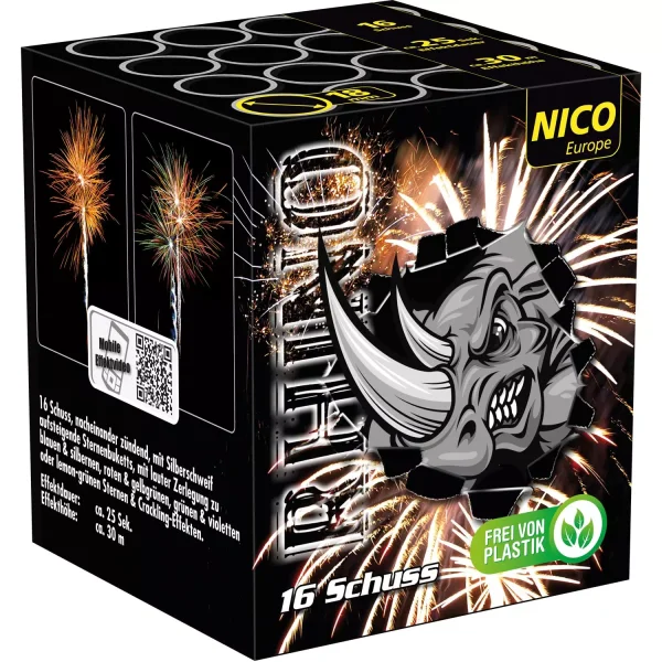 Nico Feuerwerk Batterie Rhino
