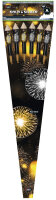 Silvester Feuerwerk Raketen Sortiment 6 Gold & Glory
