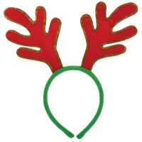 Haarreif mit Geweih zu Weihnachten