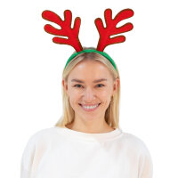 Haarreif mit Geweih zu Weihnachten