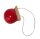 Rote Clown Nase mit Gummiband
