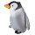 Folienballon Airwalker Ballon als Pinguin