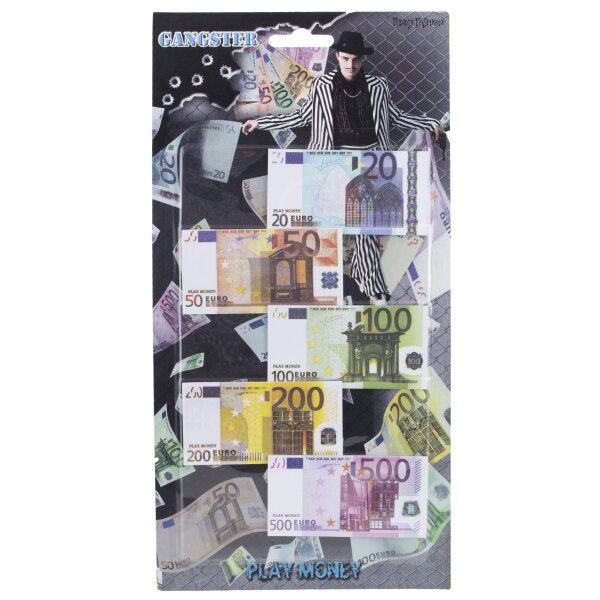 Falsche € Euro Scheine oder Spielgeld für Scheich, Rapper und Lebemann