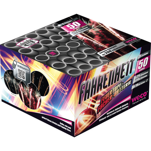 Silvester Feuerwerk Fahrenheit von Weco