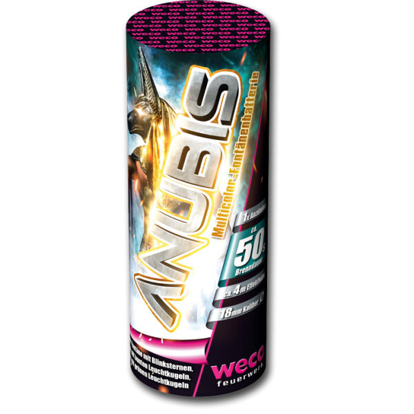 Anubis Weco Feuerwerk Fontäne