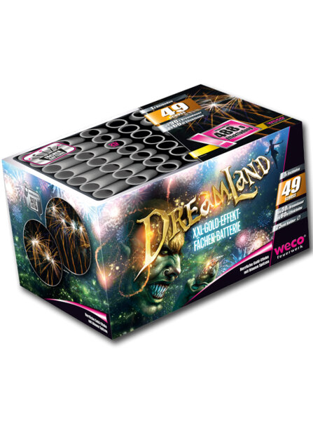 Dreamland Weco Silvester Feuerwerk Batterie