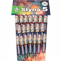 Styria 5 Sortiment von Pyrotrade mit 20 Raketen