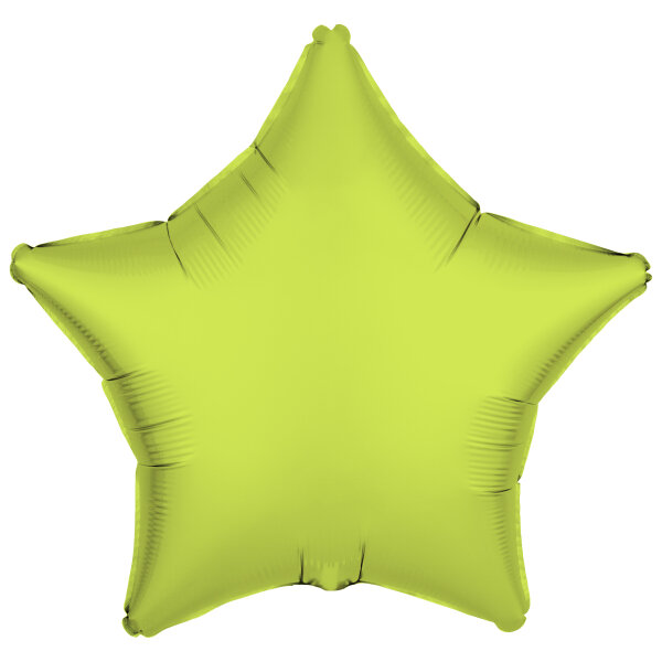 Neon Folienballon als Stern 43cm