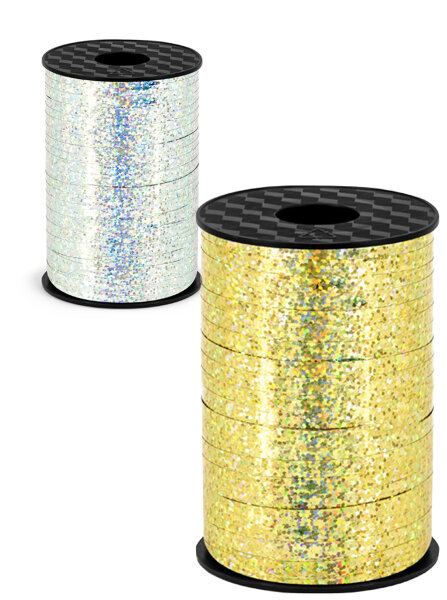 Ringelband holographisch 458m x 5mm