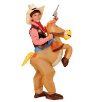 Air Suit Kinder Kostüm Pferd mit Reiter oder Cowboy
