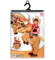 Air Suit Kinder Kostüm Pferd mit Reiter oder Cowboy
