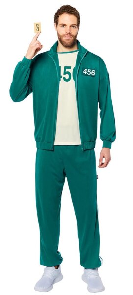 Original Squid Game Kostüm Anzug für Teilnehmer