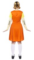 Original Squid Game Puppe Kostüm als Kleid