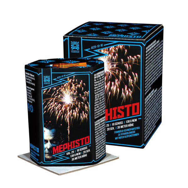 Argento Mephisto Feuerwerk Batterie von Funke
