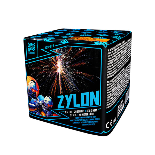 Argento Zylon Feuerwerk Batterie von Funke