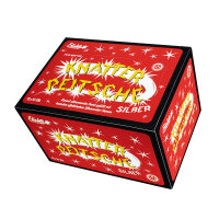 12 Funke Knatterpeitschen Silber Feuerwerk