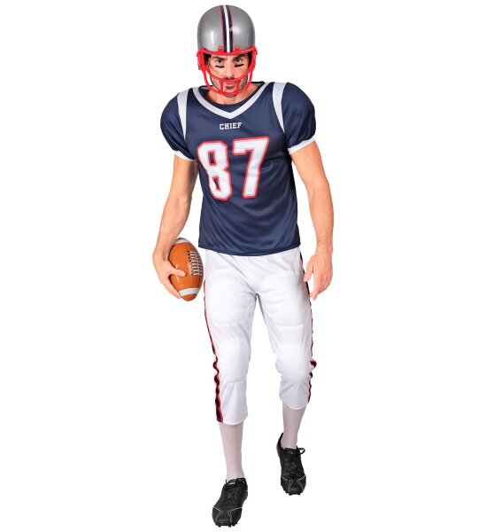 American Football Spieler als Kostüm für Herren