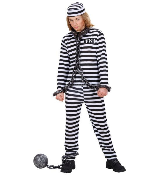 Kinderkostüm als Häftling oder Gefangener