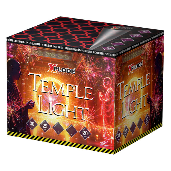 Temple Light Batterie Silvester Feuerwerk von Xplode